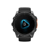 Garmin - Fēnix 6x - Sapphire Carbon Gray DLC with Black Bracelet - 010-02157-11