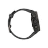 fēnix® 8 – 43 mm, AMOLED  Sapphire, Titane Carbon Gray DLC avec bracelet en silicone noir/gris galet - 010-02903-21