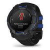GARMIN - Instinct® 3 – 50 mm - AMOLED  Noire avec bracelet noir/bleu électrique - 010-03020-03
