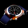 Clubmaster Traveler Gmt Acétate – Bleu - 19842.SA.T.9.NNB