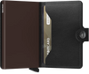 SECRID - miniwallet original black brown