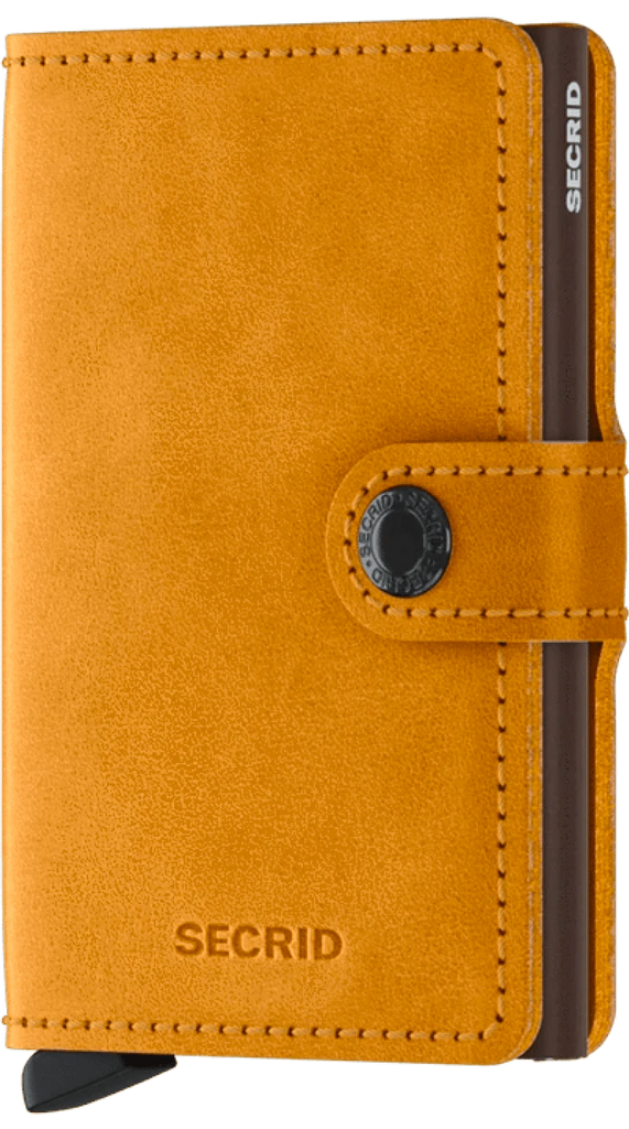 SECRID - Miniwallet wallet- style vintage ochre