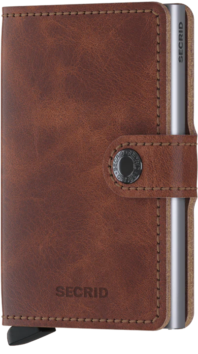 SECRID - Miniwallet Style Vintage Brown
