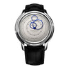 vogtime-montres-beaubleu-Seconde Française 19.24 Blanc Ivoire - Noir Caïman