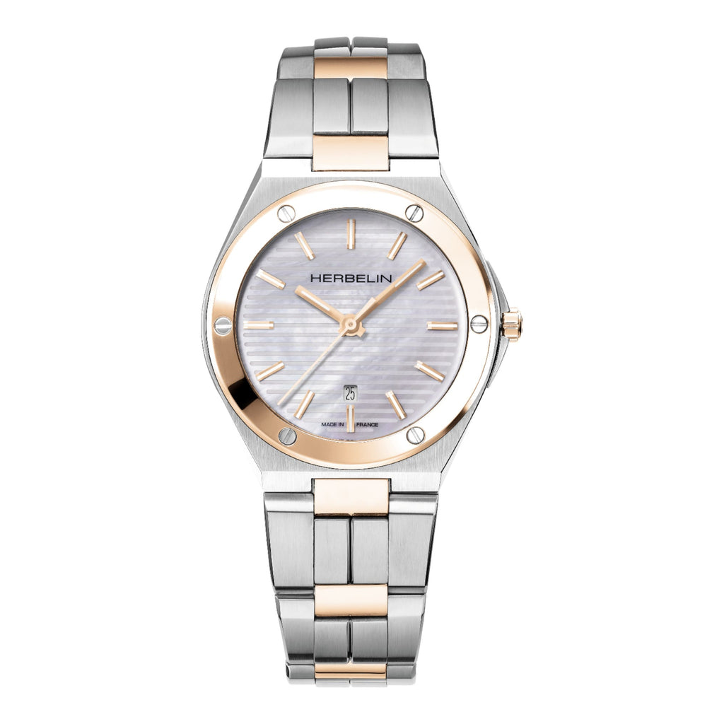 vogtime-montres-herbelin-Cap Camarat - Quartz -33mm - 14545BTR19