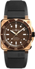 Montres BR 03-92 DIVER BROWN BRONZE - BR0392-D-BR-BR/SCA -