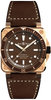 Montres BR 03-92 DIVER BROWN BRONZE - BR0392-D-BR-BR/SCA -