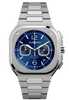 Montres BR 05 CHRONO BLUE STEEL - BR05C-BU-ST/SST - 42 mm /