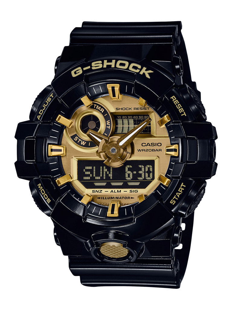 Montres CASIO - GA-710GB-1AER - 53.4mm / Résine