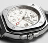 Montres BR 05 GMT - BR05G-SI-ST/SRB - 41 mm / Acier /