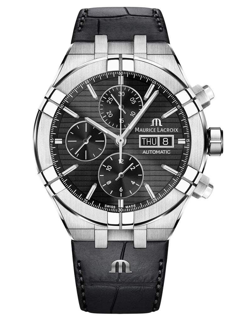 AIKON AUTOMATIC CHRONOGRAPHE 44mm - AI6038-SS001-330-1