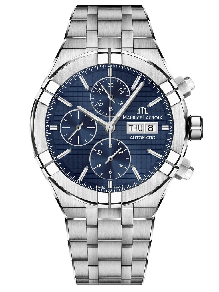 AIKON AUTOMATIC CHRONOGRAPHE 44mm - AI6038-SS002-430-1