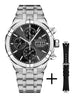 AIKON AUTOMATIC CHRONOGRAPHE 44mm - AI6038-SS002-330-2