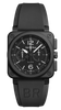 Montres BR 03-94 CHRONOGRAPHE BLACK MATTE CERAMIC -