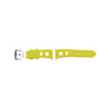 Montres Bracelet caoutchouc (EPDM) jaune finition acier - 