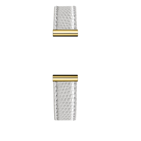 Montres BRACELET IGUANA BLANC interchangeable Pour Série 