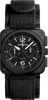 Montres BR 03-94 CHRONOGRAPHE BLACK MATTE CERAMIC -