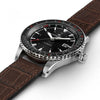Montres Converter Auto - H76615530 - 42 mm / Acier / Cuir - 