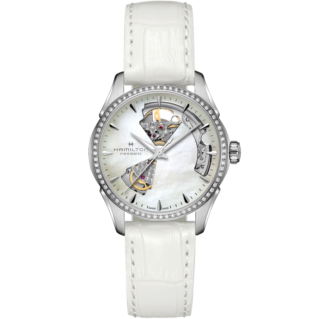 Montres Jazzmaster Open Heart Lady Auto - H32205890 - 36 mm