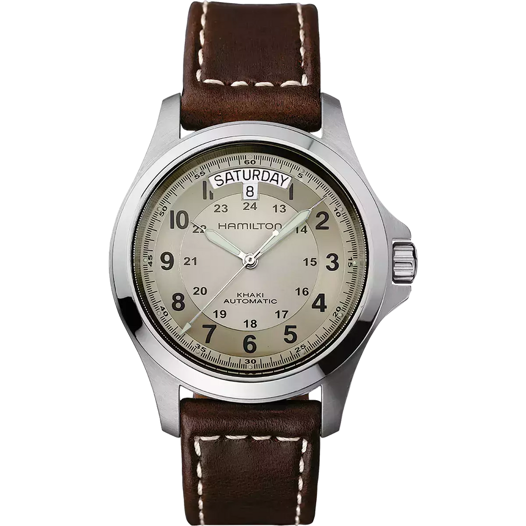 Montres Khaki Field King Auto - H64455523 - 40 mm / Acier /