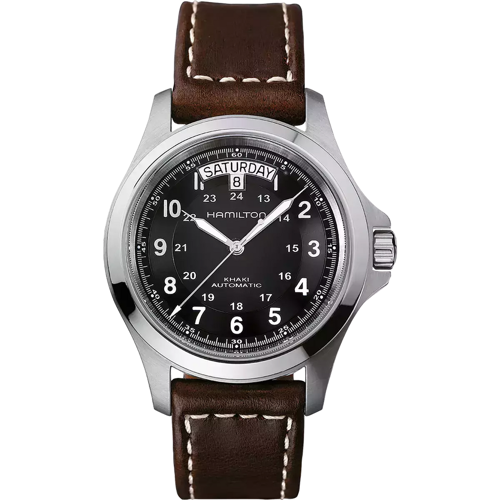 Montres Khaki Field King Auto - H64455533 - 40 mm / Acier /