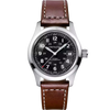 Montres Khaki Field Auto - H70455533 - 38 mm / Acier / Cuir