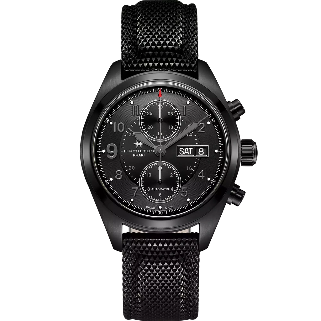 Montres Khaki Field Auto Chrono - H71626735 - 42 mm / Acier