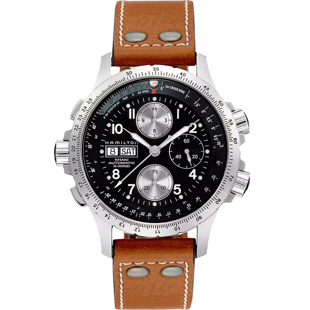 Montres Khaki X-Wind Auto Chrono - H77616533 - 44 mm / Acier