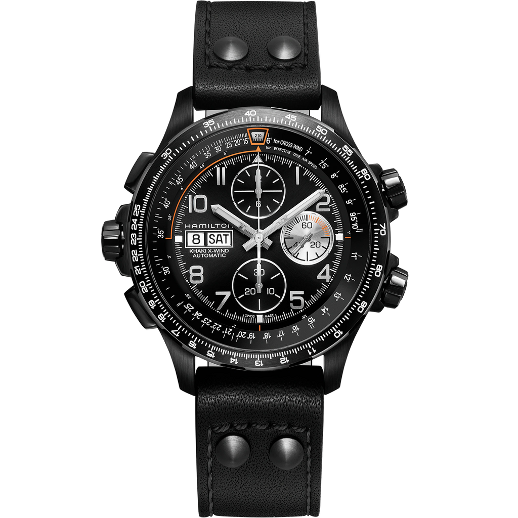 Montres Khaki X-Wind Auto Chrono - H77736733 - 45 mm / Pvd