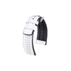 Montres HIRSCH - Bracelet Tiger Blanc - Silver - Entrecorne 
