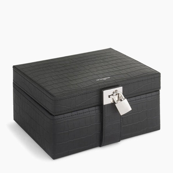 Montres PETITE BOITE À BIJOUX EN CUIR EFFET CROCO - 