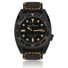 Montres THE BEAST - TBM 1101 - 47.7 mm / Pvd noir / Cuir